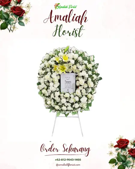 Krans Bunga Duka Pariaman Utara